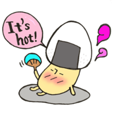 English version Mr. rice-ball mushroom3. sticker #13207077