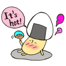 English version Mr. rice-ball mushroom3. sticker #13207077