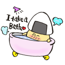 English version Mr. rice-ball mushroom3. sticker #13207078