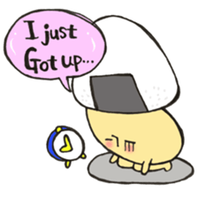 English version Mr. rice-ball mushroom3. sticker #13207081