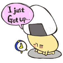 English version Mr. rice-ball mushroom3. sticker #13207081