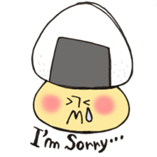 English version Mr. rice-ball mushroom3. sticker #13207086
