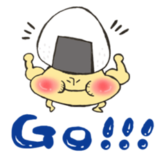 English version Mr. rice-ball mushroom3. sticker #13207091