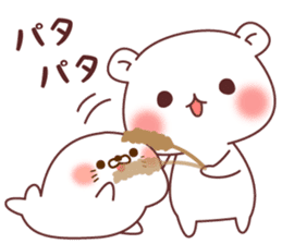 Vulgarbear and Stinging tongue seal Love sticker #13207259