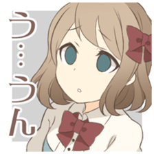 Butler and princess sticker #13207451