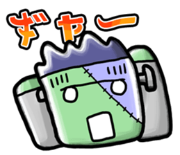 Happy Halloween Sticker Hello sticker #13208099