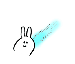Rabbit's name is Saki sticker #13209016