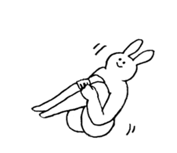 Rabbit's name is Saki sticker #13209027