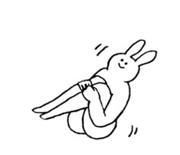 Rabbit's name is Saki sticker #13209027