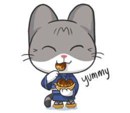 Meow, Tokyo et Paris sticker #13209552