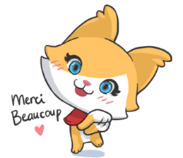 Meow, Tokyo et Paris sticker #13209557