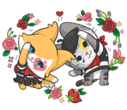 Meow, Tokyo et Paris sticker #13209575