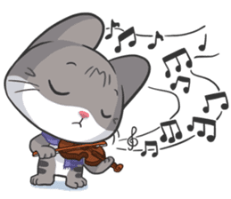 Meow, Tokyo et Paris sticker #13209585