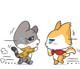 Meow, Tokyo et Paris sticker #13209587