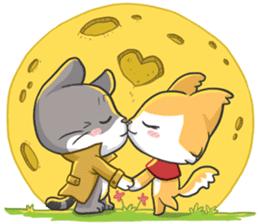 Meow, Tokyo et Paris sticker #13209589