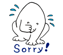 Unrestrained Polar Bear sticker #13210069