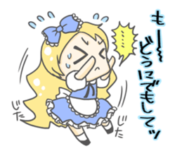 Sticker for social game by Alice sticker #13210236