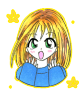 Conversation in French and Japanese. sticker #13210927