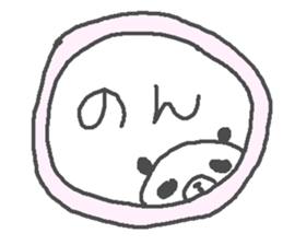 Non cute panda stickers! sticker #13212001