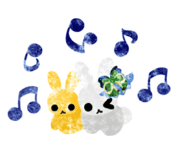 Pretty Little Rabbits Sticker 3 sticker #13212270