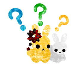 Pretty Little Rabbits Sticker 3 sticker #13212272