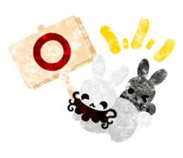 Pretty Little Rabbits Sticker 3 sticker #13212273