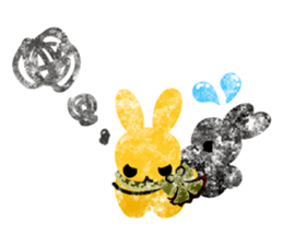 Pretty Little Rabbits Sticker 3 sticker #13212275