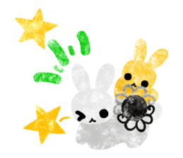 Pretty Little Rabbits Sticker 3 sticker #13212276