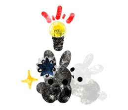 Pretty Little Rabbits Sticker 3 sticker #13212277