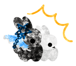 Pretty Little Rabbits Sticker 3 sticker #13212283