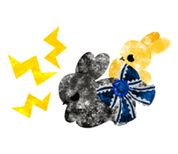 Pretty Little Rabbits Sticker 3 sticker #13212286