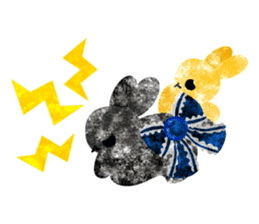 Pretty Little Rabbits Sticker 3 sticker #13212286