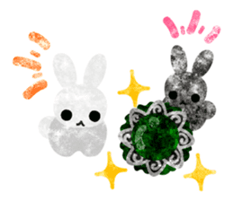 Pretty Little Rabbits Sticker 3 sticker #13212288