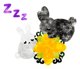 Pretty Little Rabbits Sticker 3 sticker #13212289