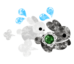 Pretty Little Rabbits Sticker 3 sticker #13212292