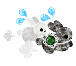 Pretty Little Rabbits Sticker 3 sticker #13212292