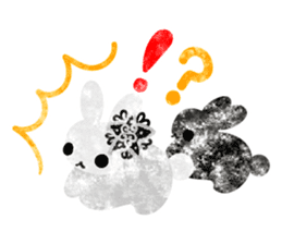 Pretty Little Rabbits Sticker 3 sticker #13212294