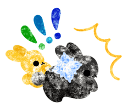 Pretty Little Rabbits Sticker 3 sticker #13212295