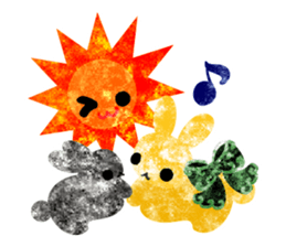 Pretty Little Rabbits Sticker 3 sticker #13212296