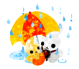 Pretty Little Rabbits Sticker 3 sticker #13212297