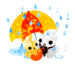 Pretty Little Rabbits Sticker 3 sticker #13212297