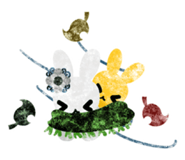 Pretty Little Rabbits Sticker 3 sticker #13212300