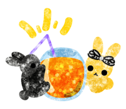 Pretty Little Rabbits Sticker 3 sticker #13212302