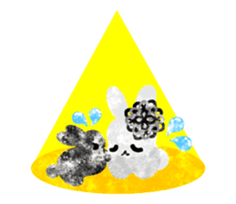 Pretty Little Rabbits Sticker 3 sticker #13212306