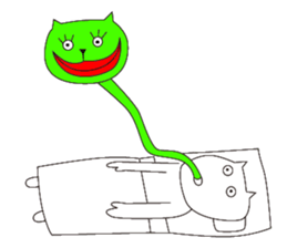 Neutral cat sticker #13212353