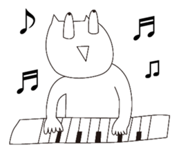 Neutral cat sticker #13212354