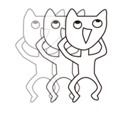 Neutral cat sticker #13212359