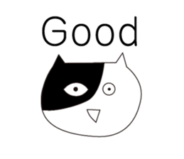 Neutral cat sticker #13212361