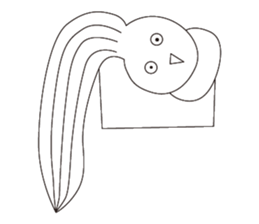 Neutral cat sticker #13212369