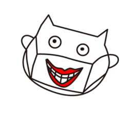 Neutral cat sticker #13212375